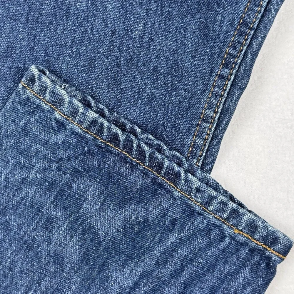 Levi's 505 Men's Jeans Size 32 Blue Regular Straight Denim 100% Cotton